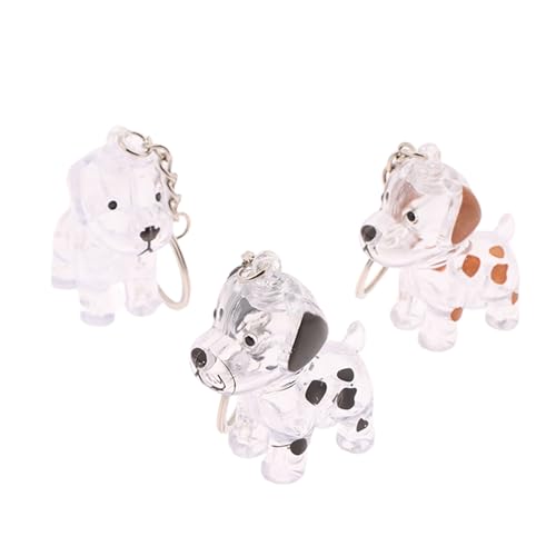 3 Stück Hunde haars ammler Schlüssel bund Charm Memorial Aufbewahrung sbox, transparenter niedlicher Haustier-Haar behälter Schlüssel anhänger, Haustier-Gedenk geschenke für den Verlust des Hundes 3 Stück Hunde haars ammler Schlüssel bund Charm Memorial Aufbewahrung sbox, transparenter niedlicher Haustier-Haar behälter Schlüssel anhänger, Haustier-Gedenk geschenke für den Verlust des Hundes von hiwhale