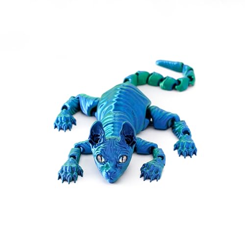 3D-gedrucktes Katzen Tier Spielzeug Realistische haarlose Figur Katze Fidget Spielzeug für Katzen Liebhaber Sammler Heim Dekoration 3D-gedrucktes Katzen Tier Spielzeug Realistische haarlose Figur Katze Fidget Spielzeug für Katzen Liebhaber Sammler Heim Dekoration von hiwhale