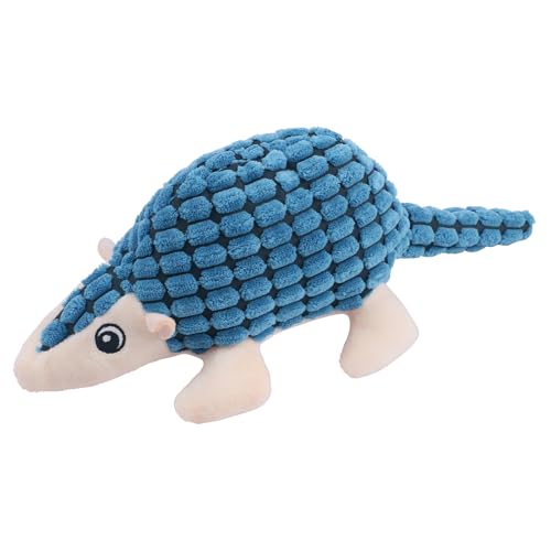 hiwhale Künstliches Plüsch-Pangolin-Haustier-Hundespielzeug mit Quietschgeräuschen, Maissamt, bissfestes Hunde- und Katzenzubehör, Trainingsspielzeug mit sauberen Zähnen für Hunde Aller Rassengrößen hiwhale Künstliches Plüsch-Pangolin-Haustier-Hundespielzeug mit Quietschgeräuschen, Maissamt, bissfestes Hunde- und Katzenzubehör, Trainingsspielzeug mit sauberen Zähnen für Hunde Aller Rassengrößen von hiwhale