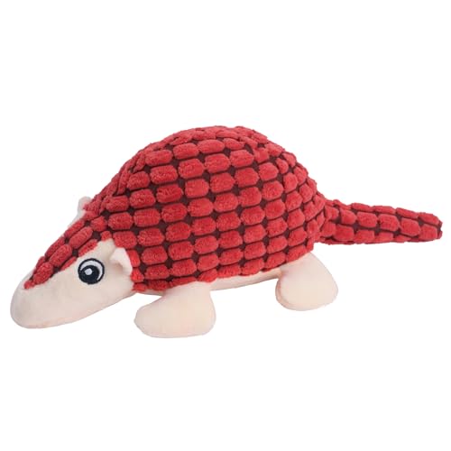 hiwhale Künstliches Plüsch-Pangolin-Haustier-Hundespielzeug mit Quietschgeräuschen, Maissamt, bissfestes Hunde- und Katzenzubehör, Trainingsspielzeug mit sauberen Zähnen für Hunde Aller Rassengrößen hiwhale Künstliches Plüsch-Pangolin-Haustier-Hundespielzeug mit Quietschgeräuschen, Maissamt, bissfestes Hunde- und Katzenzubehör, Trainingsspielzeug mit sauberen Zähnen für Hunde Aller Rassengrößen von hiwhale