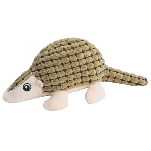 hiwhale Künstliches Plüsch-Pangolin-Haustier-Hundespielzeug mit Quietschgeräuschen, Maissamt, bissfestes Hunde- und Katzenzubehör, Trainingsspielzeug mit sauberen Zähnen für Hunde Aller Rassengrößen hiwhale Künstliches Plüsch-Pangolin-Haustier-Hundespielzeug mit Quietschgeräuschen, Maissamt, bissfestes Hunde- und Katzenzubehör, Trainingsspielzeug mit sauberen Zähnen für Hunde Aller Rassengrößen von hiwhale