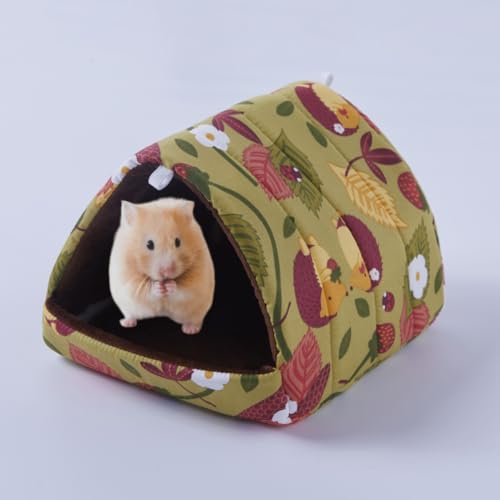 hkeela Kleines Meerschweinchen-Bett, kleine Igel huose, kleiner Chinchillaskäfig, kleines Hamsterbett (kleiner Igel) von hkeela