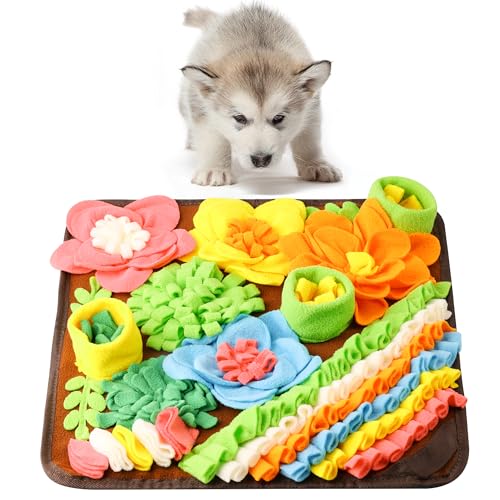 homelifthub Schnüffelmatte für Hunde und Katzen, interaktives Futterspiel, Puzzle-Spielzeug, langsame Fütterungsmatte, hilft Stressabbau, Futtersuchfähigkeiten, Langeweile, Hundeanreicherungsspielzeug homelifthub Schnüffelmatte für Hunde und Katzen, interaktives Futterspiel, Puzzle-Spielzeug, langsame Fütterungsmatte, hilft Stressabbau, Futtersuchfähigkeiten, Langeweile, Hundeanreicherungsspielzeug von homelifthub