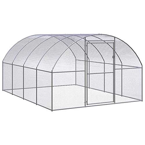 HOMIUSE HüHnerstall Outdoor-Hühnerstall Verzinkter Stahl HüHnerstall Winterfest Meerschweinchen Haus HüHnerhaus KleintierkäFig HüHnerhaus Winterfest HüHnergehege Enten, GäNse, Kaninchen 3x4x2 m HOMIUSE HüHnerstall Outdoor-Hühnerstall Verzinkter Stahl HüHnerstall Winterfest Meerschweinchen Haus HüHnerhaus KleintierkäFig HüHnerhaus Winterfest HüHnergehege Enten, GäNse, Kaninchen 3x4x2 m von homiuse