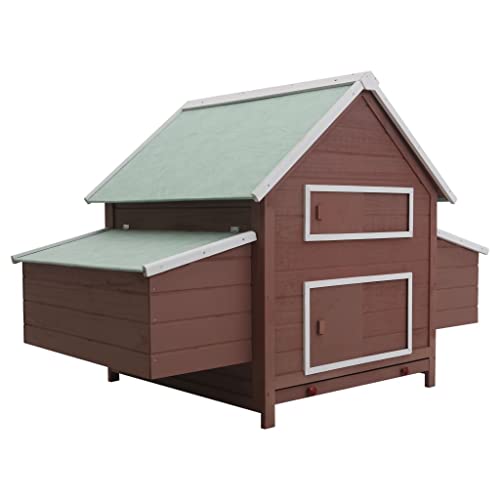 HOMIUSE HüHnerstall Winterfest Hühnerstall Braun Holz Meerschweinchen Haus HüHnerhaus KleintierkäFig Chicken Run HüHnerhaus Winterfest HüHnergehege Enten, GäNse, Kaninchen 157x97x110 cm HOMIUSE HüHnerstall Winterfest Hühnerstall Braun Holz Meerschweinchen Haus HüHnerhaus KleintierkäFig Chicken Run HüHnerhaus Winterfest HüHnergehege Enten, GäNse, Kaninchen 157x97x110 cm von homiuse