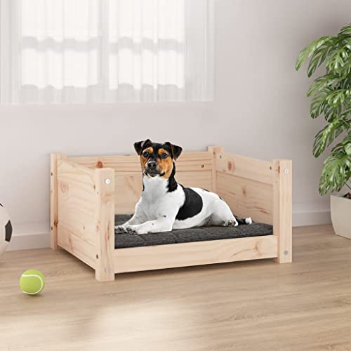 homiuse Hundebett Katzenbett 55,5x45,5x28 cm Massivholz Kiefer Hundekorb Katzenkorb Hundebett Grosse Hundebett MittelgroßE Hundebetten Hundesofa Hundekorb Grosse Hunde Montageanleitung von homiuse