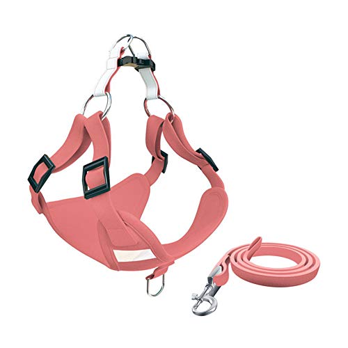Hunde Leine Katzenleine Hundewestengeschirr Kein Zuggurt für Hunde Verstellbarer Hundegeschirr Kleine Hundegeschirre XXS,pink Hunde Leine Katzenleine Hundewestengeschirr Kein Zuggurt für Hunde Verstellbarer Hundegeschirr Kleine Hundegeschirre XXS,pink von hongyupu