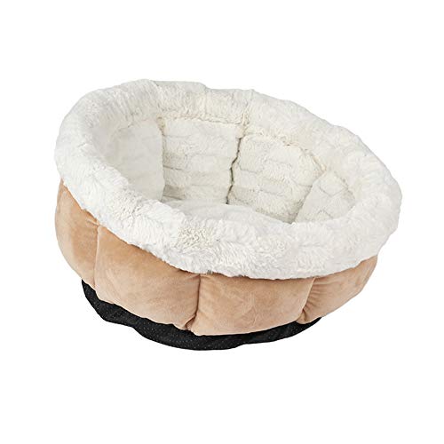 Hundehaus Für Drinnen Hundebetten Hundehöhlenbett Kleines Katzenbett Haustierbetten Für Katzen Flauschiges Hundebett Plüsch Hundebett 48X49,beige Hundehaus Für Drinnen Hundebetten Hundehöhlenbett Kleines Katzenbett Haustierbetten Für Katzen Flauschiges Hundebett Plüsch Hundebett 48X49,beige von hongyupu