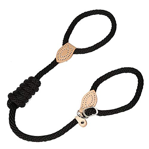 Hundeleine Große Hunde Laufleine Für Hunde Hund führt Rutschseil Leine für große Hunde Slip Lead für Hunde Hundeleine für kleine Hunde Black,S Hundeleine Große Hunde Laufleine Für Hunde Hund führt Rutschseil Leine für große Hunde Slip Lead für Hunde Hundeleine für kleine Hunde Black,S von hongyupu