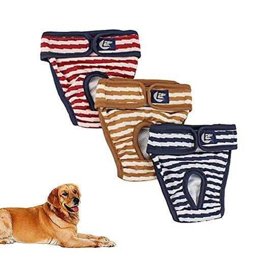 Hundewindeln FüR HüNdinnen Inkontinenz Hundewindeln FüR HüNdinnen Hygienehosen für Hunde Hund Windel männlich Hundewindeln Hundesaison Hosen 3 Color,L Hundewindeln FüR HüNdinnen Inkontinenz Hundewindeln FüR HüNdinnen Hygienehosen für Hunde Hund Windel männlich Hundewindeln Hundesaison Hosen 3 Color,L von hongyupu
