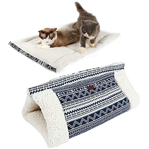 Katzenhöhle Hundehöhle Kleine Hunde Tragbares Hundebett Welpenbett Flauschiges Katzenbett Faltbares Haustierbett Haustiernest Hundehöhlenbett Blue Katzenhöhle Hundehöhle Kleine Hunde Tragbares Hundebett Welpenbett Flauschiges Katzenbett Faltbares Haustierbett Haustiernest Hundehöhlenbett Blue von hongyupu