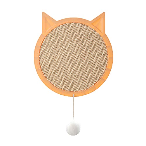 Katzenspielzeug Kratzsäule Kratzbaum Kratzbäume für Katzen Möbelkratzschutz Pappkatzenkratzer Cat Sofa Beschützer Katzenkratzbäume Katzenpfosten orange von hongyupu