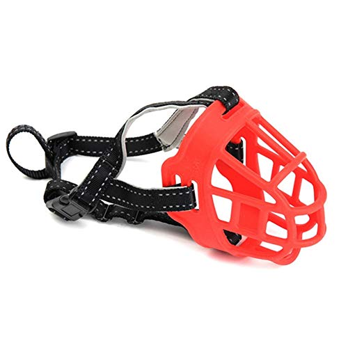 Maulkorb Hunde Maulkorb Für Große Hunde Korb Maulkorb Für Hunde Haustier Schnauze Maulkorb Für Bull Terrier Hunde Maulkörbe Zu Verhindern Essen red,Size-6 Maulkorb Hunde Maulkorb Für Große Hunde Korb Maulkorb Für Hunde Haustier Schnauze Maulkorb Für Bull Terrier Hunde Maulkörbe Zu Verhindern Essen red,Size-6 von hongyupu
