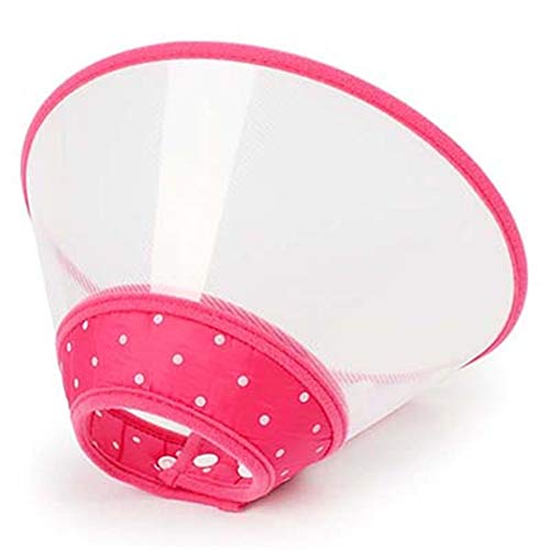 Schutzkragen Hundekragen Hundehalsband Katzenhalsbänder Kegel Einstellbare Haustiere Kegel Medizinische Halsbänder für Hunde Katzenschutzhalsband pink,XL Schutzkragen Hundekragen Hundehalsband Katzenhalsbänder Kegel Einstellbare Haustiere Kegel Medizinische Halsbänder für Hunde Katzenschutzhalsband pink,XL von hongyupu