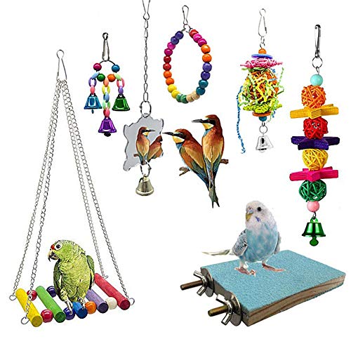 Vogelspielzeug FüR Den KäFig VogelkäFig ZubehöR Wellensittich Papagei Sitzstangen Papagei Spielzeug Papagei Spielzeug African Grey Vogelspielzeug Vogelspielzeug FüR Den KäFig VogelkäFig ZubehöR Wellensittich Papagei Sitzstangen Papagei Spielzeug Papagei Spielzeug African Grey Vogelspielzeug von hongyupu