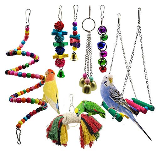 Vogelspielzeug FüR Den KäFig VogelkäFig ZubehöR Wellensittich Vögel Spielzeug Papageienbarsch Papagei Spielzeug African Grey Papagei Spielzeug Vogelspielzeug FüR Den KäFig VogelkäFig ZubehöR Wellensittich Vögel Spielzeug Papageienbarsch Papagei Spielzeug African Grey Papagei Spielzeug von hongyupu