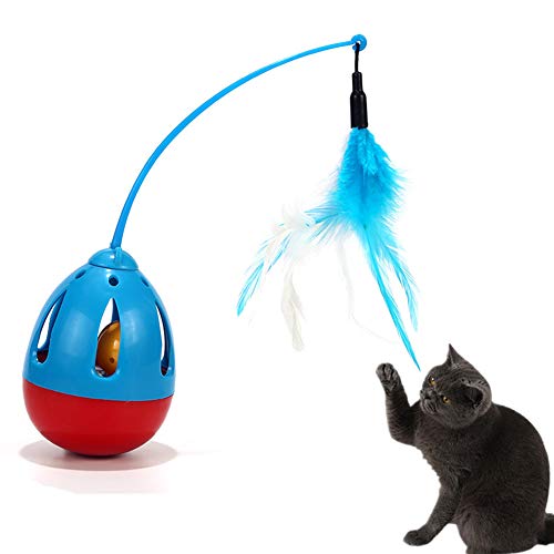 hongyupu Cat Toy Spielzeug Katze Katzenfeder Spielzeug Katzen Zauberstab Kätzchen-Spielwaren für Innenkatzen Interaktives Katzenspielzeug Cat Treat Spielzeug Blue hongyupu Cat Toy Spielzeug Katze Katzenfeder Spielzeug Katzen Zauberstab Kätzchen-Spielwaren für Innenkatzen Interaktives Katzenspielzeug Cat Treat Spielzeug Blue von hongyupu