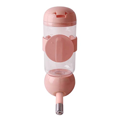 hongyupu Hasen Trinkflasche Mit Halterung Trinkflasche Hunde für Unterwegs Hundekiste Flasche Hundewasserflaschen-Zufuhr Wasserspender für Haustiere 350,pink hongyupu Hasen Trinkflasche Mit Halterung Trinkflasche Hunde für Unterwegs Hundekiste Flasche Hundewasserflaschen-Zufuhr Wasserspender für Haustiere 350,pink von hongyupu