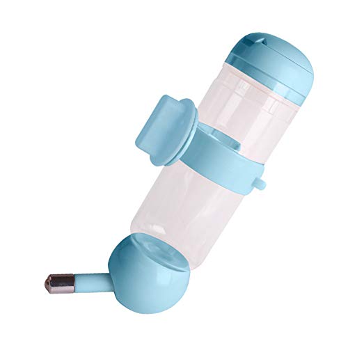 hongyupu Hasen Trinkflasche Mit Halterung Trinkflasche Hunde für Unterwegs Hundekiste Flasche Hundewasserflaschen-Zufuhr Wasserspender für Haustiere 500,Blue hongyupu Hasen Trinkflasche Mit Halterung Trinkflasche Hunde für Unterwegs Hundekiste Flasche Hundewasserflaschen-Zufuhr Wasserspender für Haustiere 500,Blue von hongyupu
