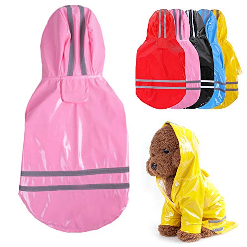 hongyupu Hunde Regenmantel Wasserdicht Hunderegenmantel Grosse Hunde Welpenregenmantel Hund Regenmantel mit Kapuze Hund voller Regenmantel pink,L hongyupu Hunde Regenmantel Wasserdicht Hunderegenmantel Grosse Hunde Welpenregenmantel Hund Regenmantel mit Kapuze Hund voller Regenmantel pink,L von hongyupu
