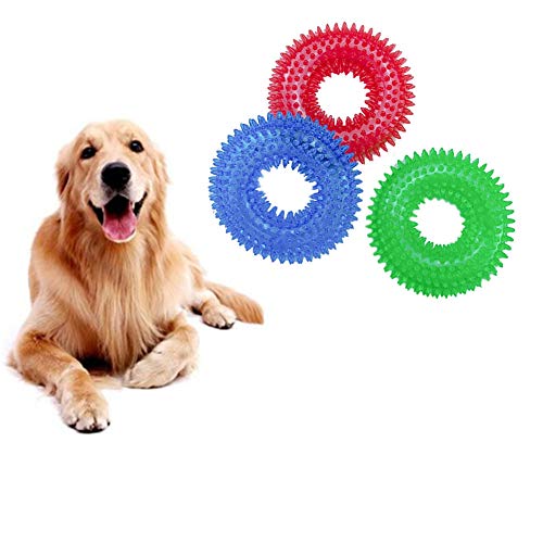 hongyupu Hundespielzeug Welpenspielzeug Unverwüstliches Hundespielzeug für aggressives Kauen Spielzeug für Hunde, die kauen Hund interaktives Spielzeug Ring hongyupu Hundespielzeug Welpenspielzeug Unverwüstliches Hundespielzeug für aggressives Kauen Spielzeug für Hunde, die kauen Hund interaktives Spielzeug Ring von hongyupu