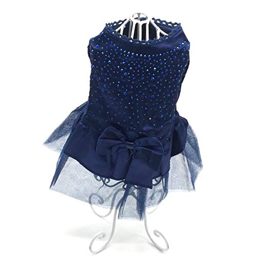 hongyupu Katzenkleid Haustierkleid Hundekleidung für kleine Hunde Brautkleider für Hund Hundekleid für den Sommer Rock für kleinen Hund Haustier Party Kleid Blue,xs hongyupu Katzenkleid Haustierkleid Hundekleidung für kleine Hunde Brautkleider für Hund Hundekleid für den Sommer Rock für kleinen Hund Haustier Party Kleid Blue,xs von hongyupu