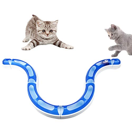 hongyupu Katzentunnel Outdoor Spielzeug Katze Kätzchen-Spielwaren für Innenkatzen Cat Treat Spielzeug Katze Spielzeug Bälle Blue von hongyupu