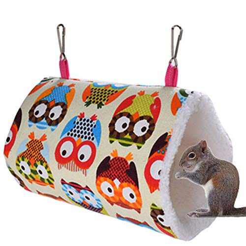 hongyupu Ratten Zubehör Meerschweinchen Zubehoer Runde Haustierhängematte Ratten-Hängematten Hamster-Hängematte Warmes Vogelnest Frettchen-Hängematten owl 1,s hongyupu Ratten Zubehör Meerschweinchen Zubehoer Runde Haustierhängematte Ratten-Hängematten Hamster-Hängematte Warmes Vogelnest Frettchen-Hängematten owl 1,s von hongyupu