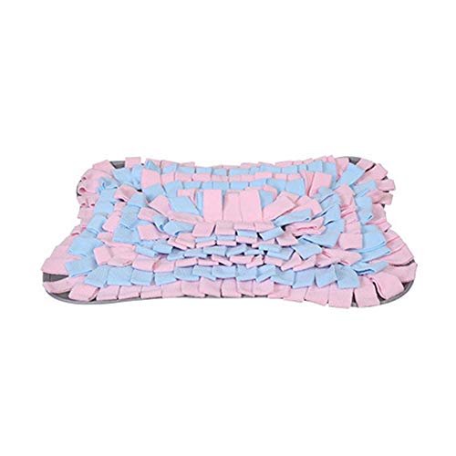 hongyupu Schnüffelteppich für Hunde Schnüffelrasen Für Hunde Hund interaktives Spielzeug Fütterungsmatten Für Hunde Hund Snuffle Treat Mat Hund Puzzle Mat Pink hongyupu Schnüffelteppich für Hunde Schnüffelrasen Für Hunde Hund interaktives Spielzeug Fütterungsmatten Für Hunde Hund Snuffle Treat Mat Hund Puzzle Mat Pink von hongyupu