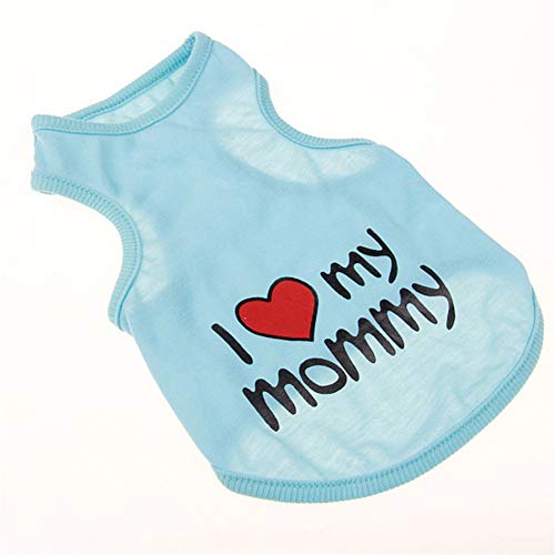 hongyupu Sommer Hunde Klamotten hundekleidung Sommer Französische Bulldogge Kleidung Welpenmantel Hundemantel Hundekleidung für den Sommer Kätzchen Kleidung Blue,XL hongyupu Sommer Hunde Klamotten hundekleidung Sommer Französische Bulldogge Kleidung Welpenmantel Hundemantel Hundekleidung für den Sommer Kätzchen Kleidung Blue,XL von hongyupu