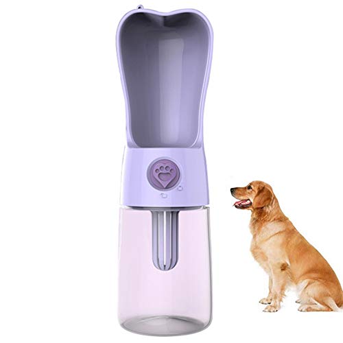 hongyupu Tragbare Haustier Wasserflasche Trinkflasche Hund Hundewasserflaschen-Zufuhr Tragbare Hundewasserflasche Reisewasserflasche Für Hunde Purple hongyupu Tragbare Haustier Wasserflasche Trinkflasche Hund Hundewasserflaschen-Zufuhr Tragbare Hundewasserflasche Reisewasserflasche Für Hunde Purple von hongyupu