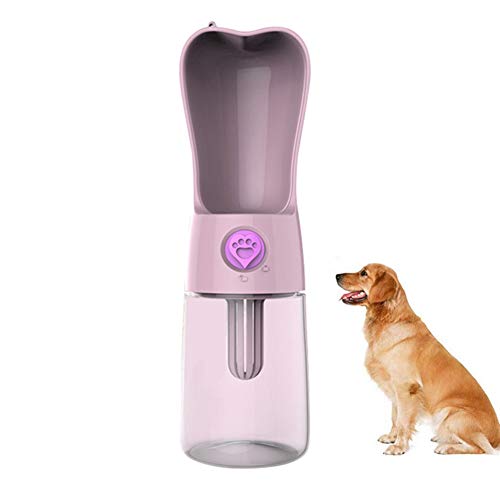 hongyupu Tragbare Haustier Wasserflasche Trinkflasche Hund Hundewasserflaschen-Zufuhr Tragbare Hundewasserflasche Reisewasserflasche Für Hunde pink hongyupu Tragbare Haustier Wasserflasche Trinkflasche Hund Hundewasserflaschen-Zufuhr Tragbare Hundewasserflasche Reisewasserflasche Für Hunde pink von hongyupu