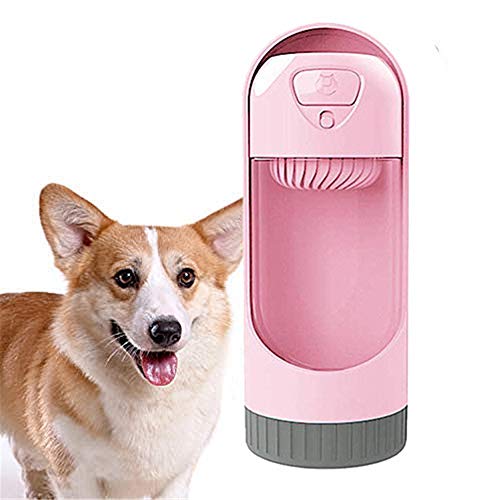 hongyupu Tragbare Haustier Wasserflasche Trinkflasche Hunde für Unterwegs Tragbare Hundewasserflasche Hundereisezubehör Auslaufsichere Hundetrinkflasche pink hongyupu Tragbare Haustier Wasserflasche Trinkflasche Hunde für Unterwegs Tragbare Hundewasserflasche Hundereisezubehör Auslaufsichere Hundetrinkflasche pink von hongyupu
