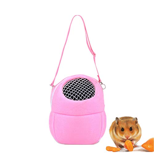 hongyupu Tragetasche Für Kleine Hunde Hundetragetasche Rattenträger Stoff Haustier Träger Pet Sling Carrier Meerschweinchen Reiseträger pink,L hongyupu Tragetasche Für Kleine Hunde Hundetragetasche Rattenträger Stoff Haustier Träger Pet Sling Carrier Meerschweinchen Reiseträger pink,L von hongyupu