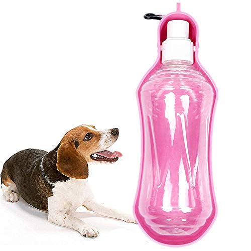 hongyupu Trinkflasche Hunde für Unterwegs Tragbare Haustier Wasserflasche Hundetrinkwasserflasche Hundewasserflaschen-Zufuhr Hundereisezubehör pink,500ml hongyupu Trinkflasche Hunde für Unterwegs Tragbare Haustier Wasserflasche Hundetrinkwasserflasche Hundewasserflaschen-Zufuhr Hundereisezubehör pink,500ml von hongyupu