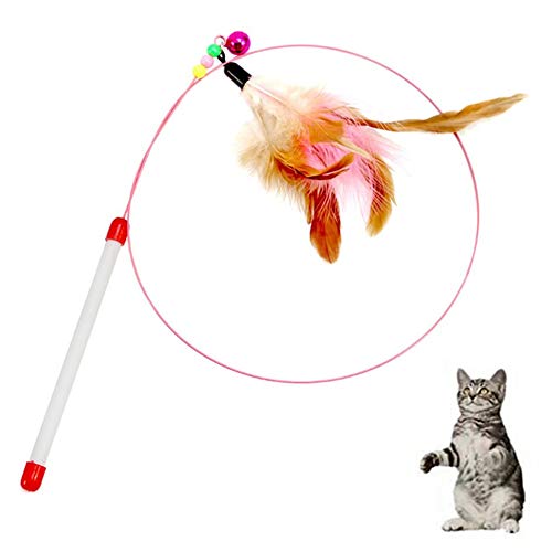 hongyupu cat Toy katzenangel Katzen Angelruten Spielzeug Katzenspielzeug mit Federn Katzen Zauberstab Spielzeug Katzenstab Katzen-Teaser Katzenfederspielzeug a hongyupu cat Toy katzenangel Katzen Angelruten Spielzeug Katzenspielzeug mit Federn Katzen Zauberstab Spielzeug Katzenstab Katzen-Teaser Katzenfederspielzeug a von hongyupu
