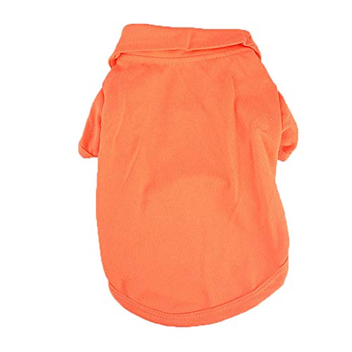 hongyupu hundekleidung Sommer Hunde Mantel Sommer Bequeme Haustierkleidung Welpenkleidung Kleidung für Hunde Kätzchen Kleidung Hundekleidung für den Sommer orange,xs hongyupu hundekleidung Sommer Hunde Mantel Sommer Bequeme Haustierkleidung Welpenkleidung Kleidung für Hunde Kätzchen Kleidung Hundekleidung für den Sommer orange,xs von hongyupu
