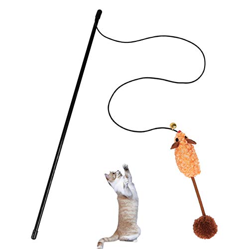 hongyupu katzenspielzeug Ange katzenangel Katzenspielzeug mit Federn Katzenspielzeugstock Katzen-Teaser Katzenfederspielzeug Katzen Zauberstab Spielzeug a hongyupu katzenspielzeug Ange katzenangel Katzenspielzeug mit Federn Katzenspielzeugstock Katzen-Teaser Katzenfederspielzeug Katzen Zauberstab Spielzeug a von hongyupu