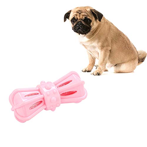 hundespielzeug große Hunde kauknochen Hunde groß Interaktive Hund Spielzeug Welpen zahnen Spielzeug Welpen Hund kaut Geweih kaut für Hunde pink von hongyupu