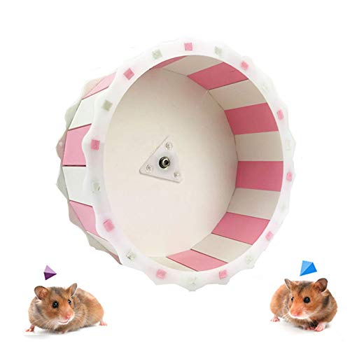 laufrad Hamster Holz Hamster laufrad Große Hamster Ball Hamster stille Rad Holz Hamster Rad Hamster in eine Ball Spielzeug Zwerg Hamster Rad pinkwhite von hongyupu
