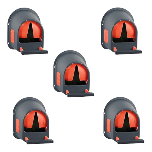horizont 2X Legenest für Hühner, MyCozyNest, aus Kunststoff, zur Wandmontage, Nest für bis zu 25 Hühner, große Hühnerbox, Kunststoffnest, Legebox, Geflügelnest, sehr robust, Anthrazit | Rot horizont 2X Legenest für Hühner, MyCozyNest, aus Kunststoff, zur Wandmontage, Nest für bis zu 25 Hühner, große Hühnerbox, Kunststoffnest, Legebox, Geflügelnest, sehr robust, Anthrazit | Rot von horizont