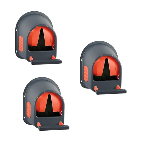 horizont 3X Legenest für Hühner, MyCozyNest, aus Kunststoff, zur Wandmontage, Nest für bis zu 15 Hühner, große Hühnerbox, Kunststoffnest, Legebox, Geflügelnest, sehr robust, Anthrazit | Rot horizont 3X Legenest für Hühner, MyCozyNest, aus Kunststoff, zur Wandmontage, Nest für bis zu 15 Hühner, große Hühnerbox, Kunststoffnest, Legebox, Geflügelnest, sehr robust, Anthrazit | Rot von horizont