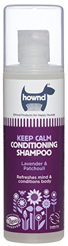HOWND Keep Calm Hundeshampoo und Conditioner - Hundeshampoo für juckende Haut mit beruhigenden ätherischen Ölen - Hundeshampoo für müffelnde Hunde - Hundeshampoo empfindliche Haut, 250 ml von HOWND