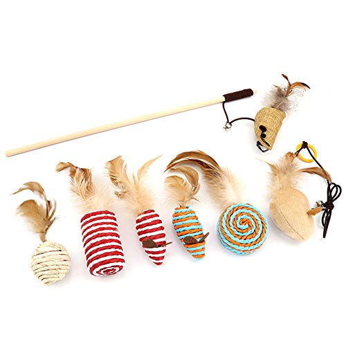 huahuajia Cat Toy Katzenspielzeug Beschäftigung Cat Treat Spielzeug Katze Ballspielzeug Katzen Zauberstab Katze Spielzeug Bälle huahuajia Cat Toy Katzenspielzeug Beschäftigung Cat Treat Spielzeug Katze Ballspielzeug Katzen Zauberstab Katze Spielzeug Bälle von huahuajia