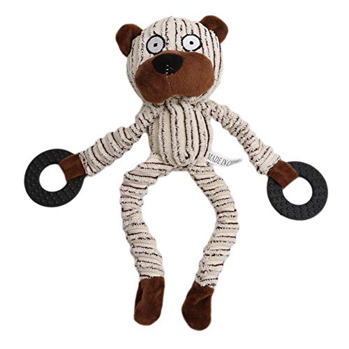 huahuajia Hunde Interaktives Spielzeug Hunde Quietschspielzeug Hund interaktives Spielzeug Hundekauenspielzeug Pet Play Toy Haustier interaktives Spielzeug Bear huahuajia Hunde Interaktives Spielzeug Hunde Quietschspielzeug Hund interaktives Spielzeug Hundekauenspielzeug Pet Play Toy Haustier interaktives Spielzeug Bear von huahuajia
