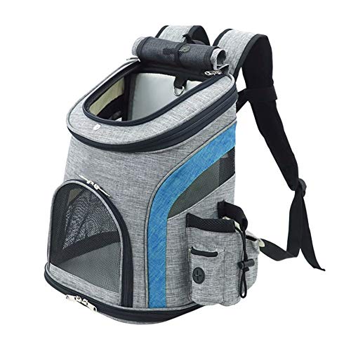 huahuajia Hunderucksack Hunderucksack Kleine Hunde Pet Travel Carrier Hunderucksack Tragbarer Haustierträger Welpenträger Hunderucksackträger Blue huahuajia Hunderucksack Hunderucksack Kleine Hunde Pet Travel Carrier Hunderucksack Tragbarer Haustierträger Welpenträger Hunderucksackträger Blue von huahuajia