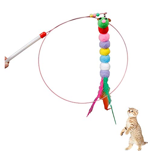 huahuajia katzenspielzeug Angel katzenspielzeug Set Katzenfederspielzeug Katzenspielzeug mit Federn Katzenspielzeugstock Katzen Zauberstab Spielzeug d huahuajia katzenspielzeug Angel katzenspielzeug Set Katzenfederspielzeug Katzenspielzeug mit Federn Katzenspielzeugstock Katzen Zauberstab Spielzeug d von huahuajia