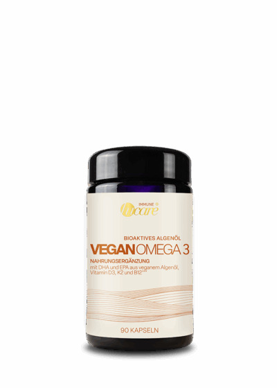 Hucare Omega 3 vegan 90 Weichkapseln Mit Vitamin D3, K2, B12 Hucare Omega 3 vegan 90 Weichkapseln Mit Vitamin D3, K2, B12 von hucare