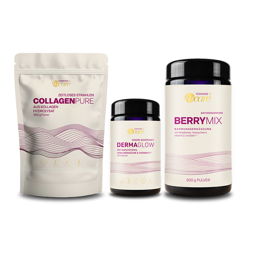 hucare Beauty Inside Out Bundle mit 3 wirkungsvollen Produkten für Haut, Haare, Nägel & Zellschutz hucare Beauty Inside Out Bundle mit 3 wirkungsvollen Produkten für Haut, Haare, Nägel & Zellschutz von hucare