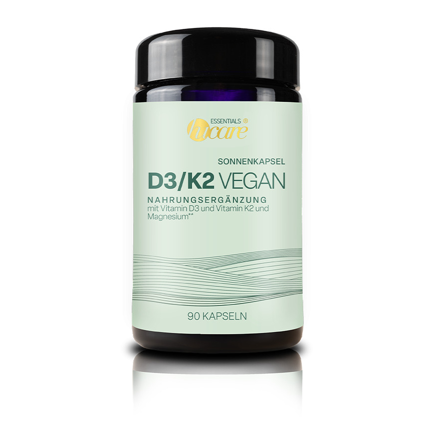 hucare D3/K2 4000 Ie Vegan 90 Kapseln Sonnenkapsel hucare D3/K2 4000 Ie Vegan 90 Kapseln Sonnenkapsel von hucare